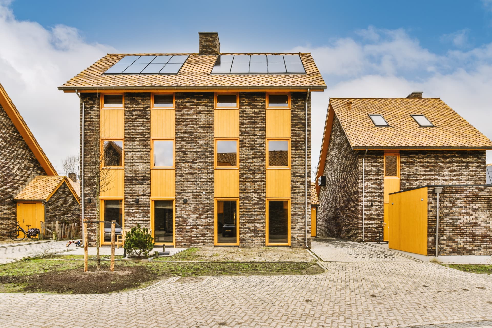 Wohnhaus mit Photovoltaikanlage in der Region Heidekreis